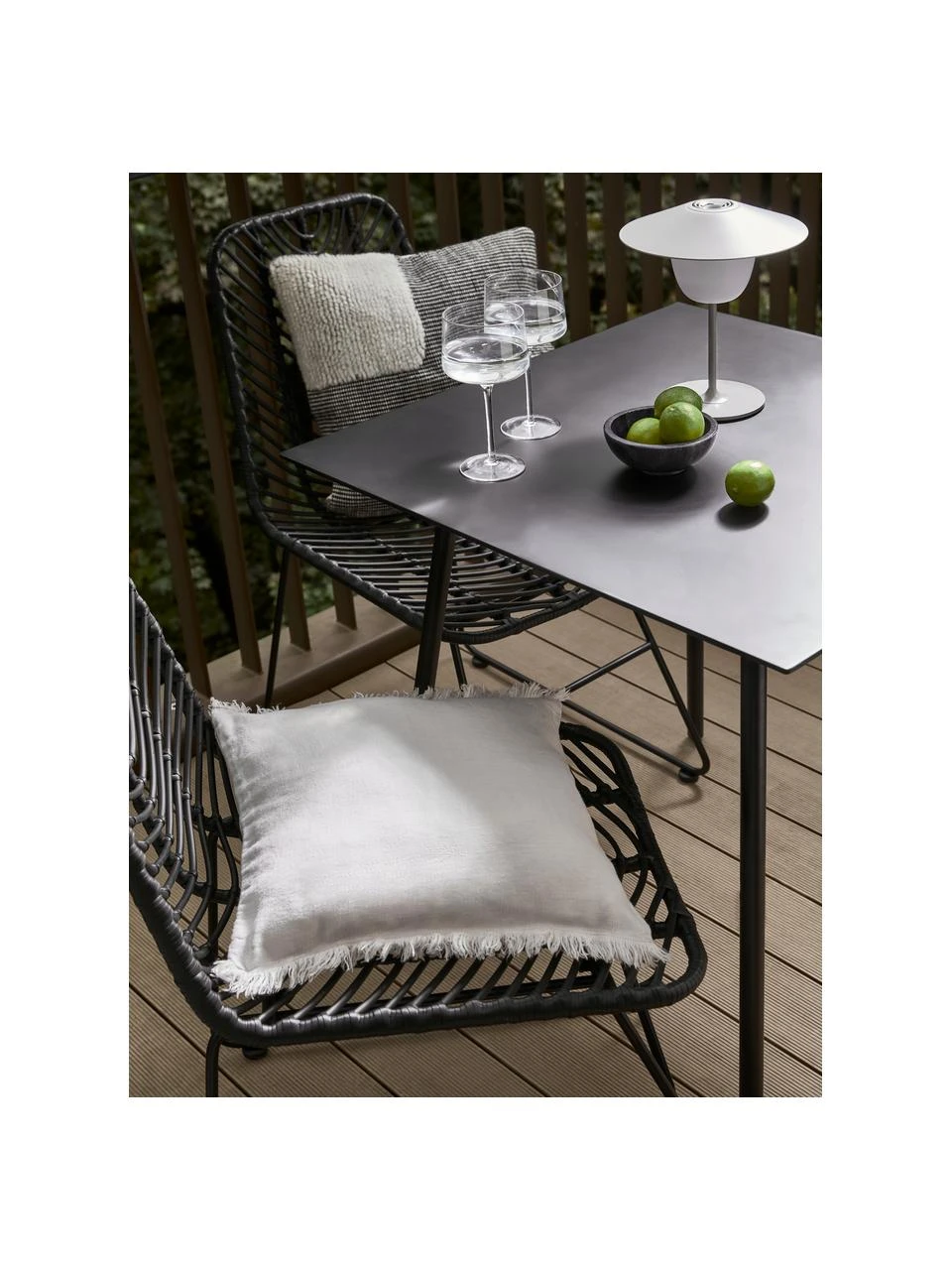 Westwing Collection Polyrattan-Stuhl Providencia, B 47 x T 63 cm 4 Westwing Collection Polyrattan-Stuhl Providencia, B 47 x T 63 cm – Bild 2