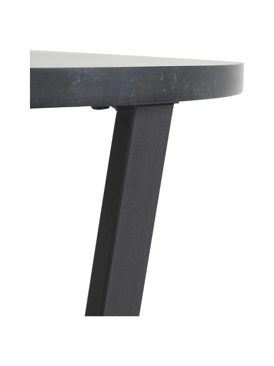 Runder Esstisch Amble in Marmoroptik, Ø 110 cm, Ø 110 x H 75 cm 8 Runder Esstisch Amble in Marmoroptik, Ø 110 cm, Ø 110 x H 75 cm – Bild 6