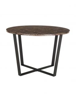 Runder Esstisch Amble in Marmoroptik, Ø 110 cm, Ø 110 x H 75 cm