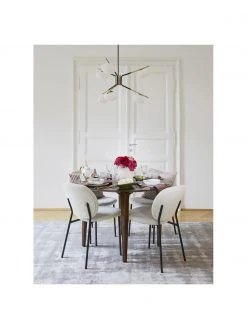 Westwing Collection Runder Esstisch Archie aus massivem Mangoholz, Ø 110, Ø 110 x H 75 cm -Esszimmer Verkäufe Runder Esstisch Archie aus massivem Mangoholz O 110 2