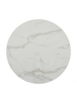 Westwing Collection Runder Esstisch Karla in Marmoroptik, Ø 90 cm, Ø 90 x H 75 cm -Esszimmer Verkäufe Runder Esstisch Karla in Marmoroptik O 90 cm 21