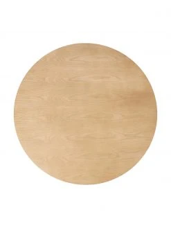 Westwing Collection Runder Esstisch Menorca mit Eschenholzfurnier, Ø 100 cm, Ø 100 x H 75 cm -Esszimmer Verkäufe Runder Esstisch Menorca mit Eschenholzfurnier O 100 cm 5