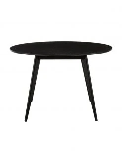 Rowico Runder Esstisch Yumi in Schwarz, Ø 115 cm, Ø 115 x H 74 cm -Esszimmer Verkäufe Runder Esstisch Yumi in Schwarz O 115 cm 4