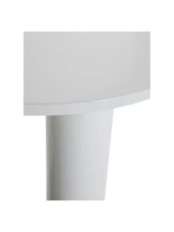 Runder Tisch Colette in Weiß, glänzend, Ø 90 x H 72 cm -Esszimmer Verkäufe Runder Tisch Colette in Weiss glanzend 3