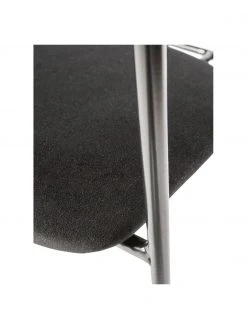 Samt-Armlehnstuhl Elvy mit Metallgestell in Schwarz, B 52 x T 50 cm 13 Samt-Armlehnstuhl Elvy mit Metallgestell in Schwarz, B 52 x T 50 cm -Esszimmer Verkäufe Samt Armlehnstuhl Elvy mit Metallgestell in Schwarz 5