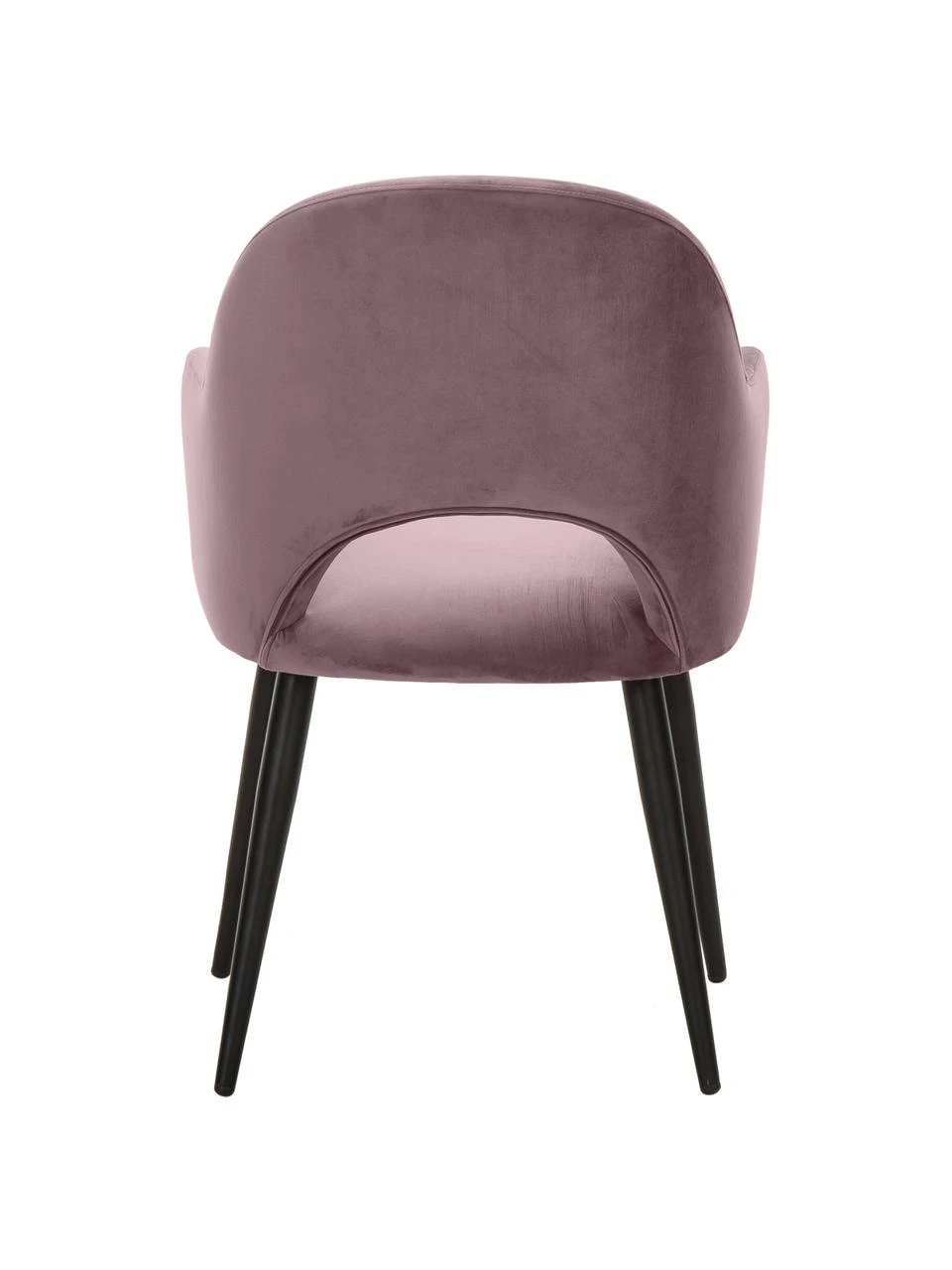 Westwing Collection Samt-Armlehnstuhl Rachel in Rosa, B 56 x T 70 cm 8 Westwing Collection Samt-Armlehnstuhl Rachel in Rosa, B 56 x T 70 cm – Bild 6