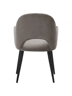 Westwing Collection Samt-Armlehnstuhl Rachel in Taupe, B 56 x T 70 cmNur noch wenige verfügbar 13 Westwing Collection Samt-Armlehnstuhl Rachel in Taupe, B 56 x T 70 cmNur noch wenige verfügbar -Esszimmer Verkäufe Samt Armlehnstuhl Rachel in Taupe 5