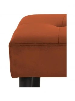 Samt-Polsterbank Glory in Rot, B 95 x H 45 cm 12 Samt-Polsterbank Glory in Rot, B 95 x H 45 cm -Esszimmer Verkäufe Samt Polsterbank Glory in Rot 4