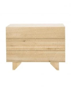 Westwing Collection Schubladenkommode Louis aus massivem Eschenholz, B 100 x H 75 cm -Esszimmer Verkäufe Schubladenkommode Louis aus massivem Eschenholz 4