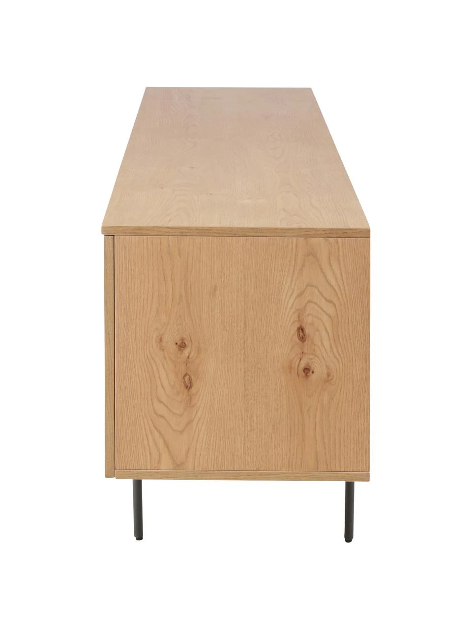 Sideboard Allure mit Schublade und Türen aus Eichenholzfurnier, B 200 x H 75 cm 8 Sideboard Allure mit Schublade und Türen aus Eichenholzfurnier, B 200 x H 75 cm – Bild 6