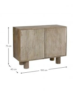Sideboard Tess aus massivem Mangoholz, B 100 x H 75 cm -Esszimmer Verkäufe Sideboard Tess aus massivem Mangoholz 2