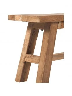 Westwing Collection Sitzbank Lawas aus Teakholz, B 180 x H 45 cm -Esszimmer Verkäufe Sitzbank Lawas aus Teakholz 5