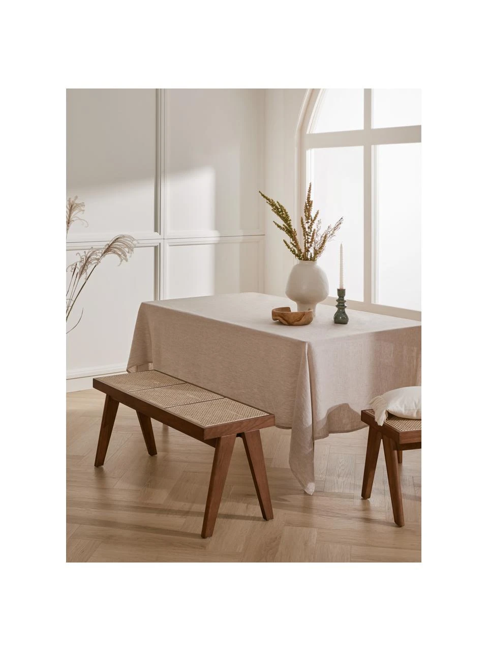 Westwing Collection Sitzbank Sissi mit Wiener Geflecht, B 110 x H 48 cm 5 Westwing Collection Sitzbank Sissi mit Wiener Geflecht, B 110 x H 48 cm – Bild 3