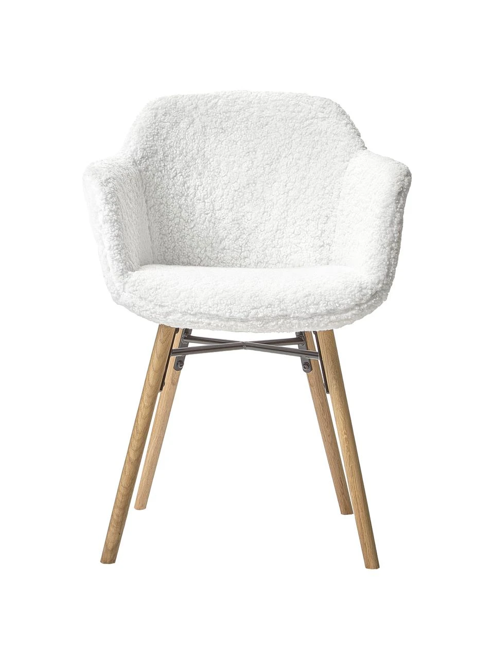 Westwing Collection Teddy-Armlehnstuhl Fiji mit schmaler Sitzschale, B 59 x H 84 cm 7 Westwing Collection Teddy-Armlehnstuhl Fiji mit schmaler Sitzschale, B 59 x H 84 cm – Bild 5