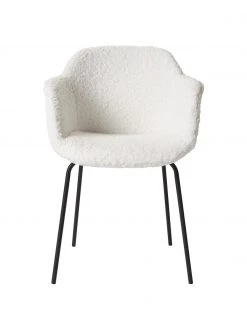 Westwing Collection Teddy-Armlehnstuhl Fiji mit schmaler Sitzschale, B 58 x H 81 cm -Esszimmer Verkäufe Teddy Armlehnstuhl Fiji mit schmaler Sitzschale 4