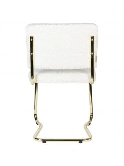 Zuiver Teddy-Freischwinger Kink in Weiß, B 48 x T 48 cm 13 Zuiver Teddy-Freischwinger Kink in Weiß, B 48 x T 48 cm -Esszimmer Verkäufe Teddy Freischwinger Kink in Weiss 5