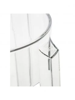 Kartell Transparenter Barhocker Charles Ghost, Ø 46 x H 75 cm -Esszimmer Verkäufe Transparenter Barhocker Charles Ghost 3