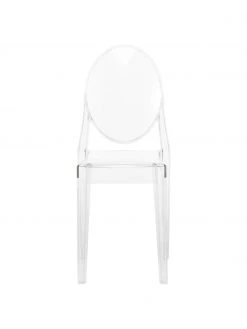 Kartell Transparenter Stuhl Victoria Ghost, B 38 x T 52 cm -Esszimmer Verkäufe Transparenter Stuhl Victoria Ghost 3