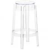 Kartell Transparenter Thekenhocker Charles Ghost, Ø 46 x H 65 cm 1 Kartell Transparenter Thekenhocker Charles Ghost, Ø 46 x H 65 cm -Esszimmer Verkäufe Transparenter Thekenhocker Charles Ghost