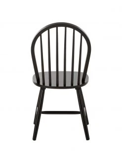 Westwing Collection Windsor-Holzstühle Megan in Schwarz, 2 Stück, B 46 x T 51 cm -Esszimmer Verkäufe Windsor Holzstuhle Megan in Schwarz 2 Stuck 5